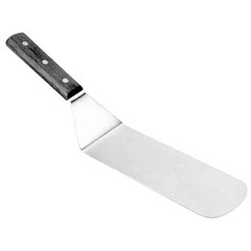 KT65 Adcraft - Stainless Steel Turner with Wood Handle KT65 Adcraft - Stainless Steel Turner with Wood Handle